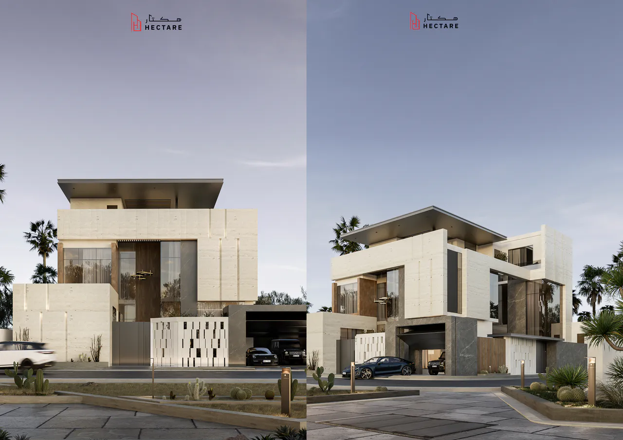 تصميم فيلا فاخرة