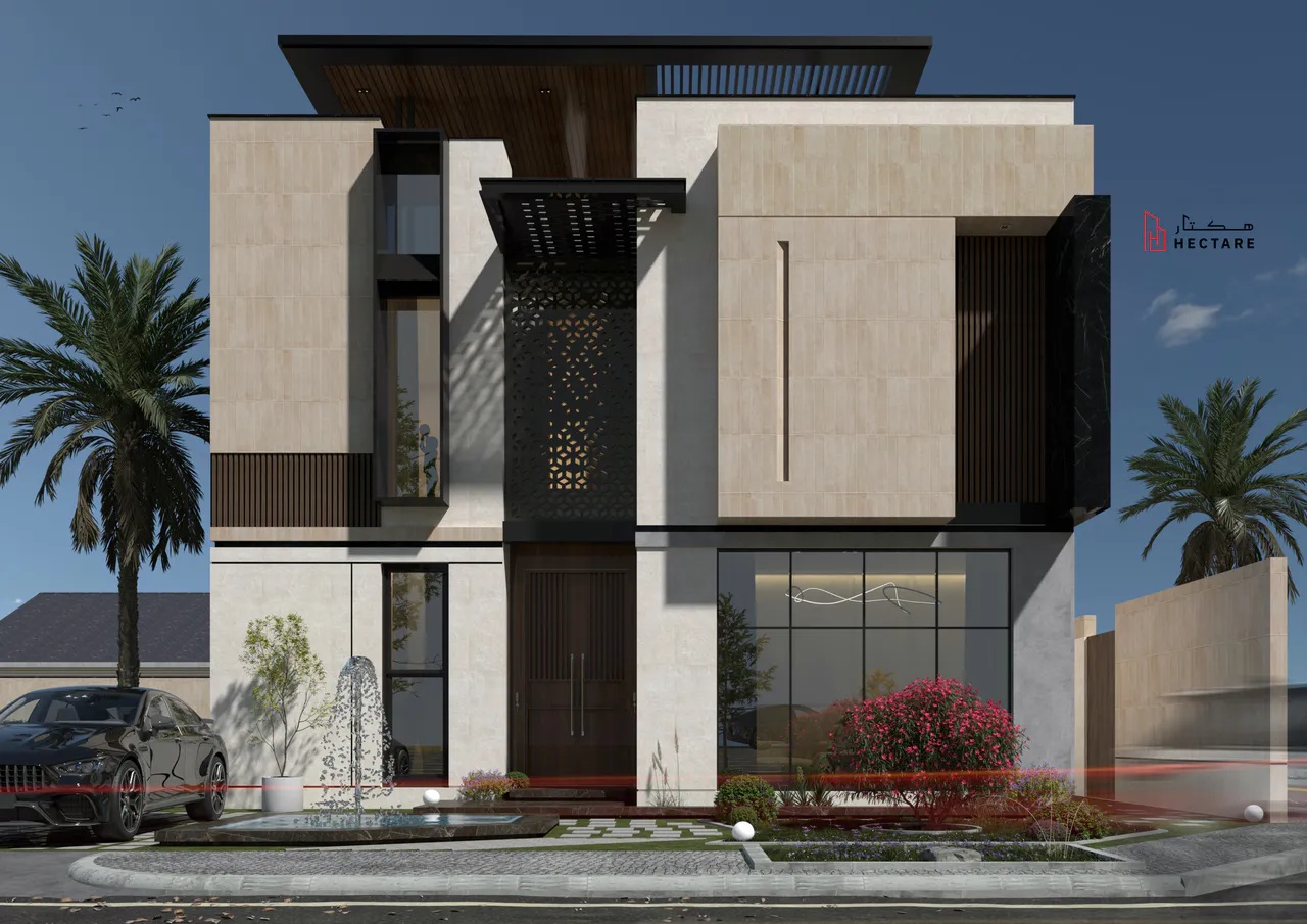 تصميم مجمع سكني