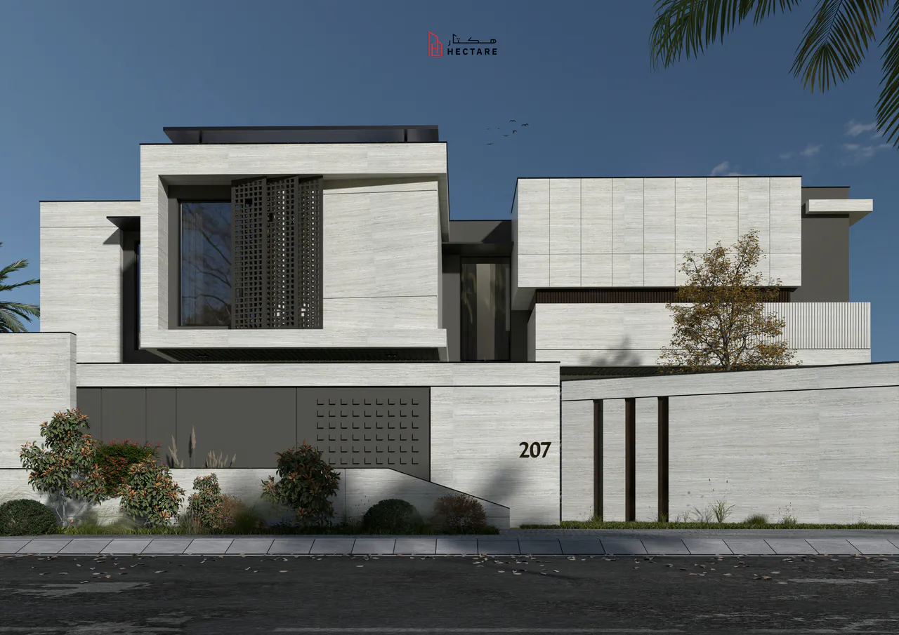 تصميم فلل فخمة