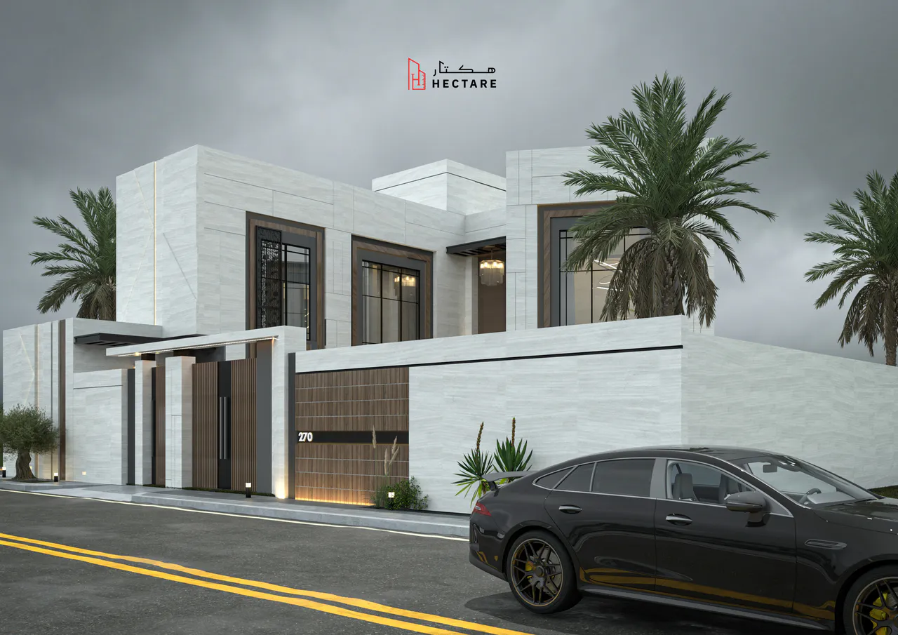 تصميم فلل مودرن