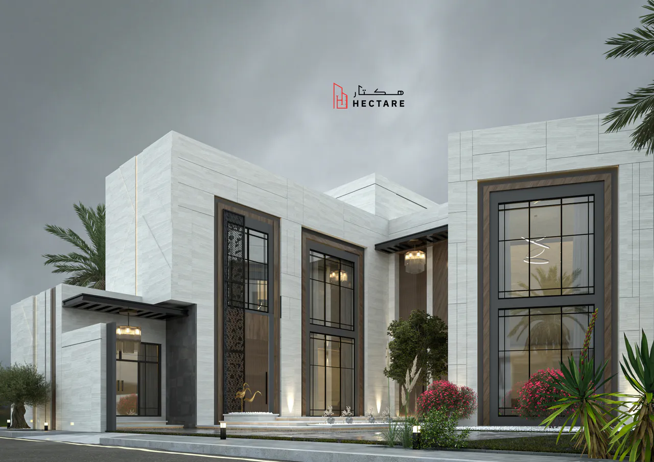 تصميم فلل مودرن