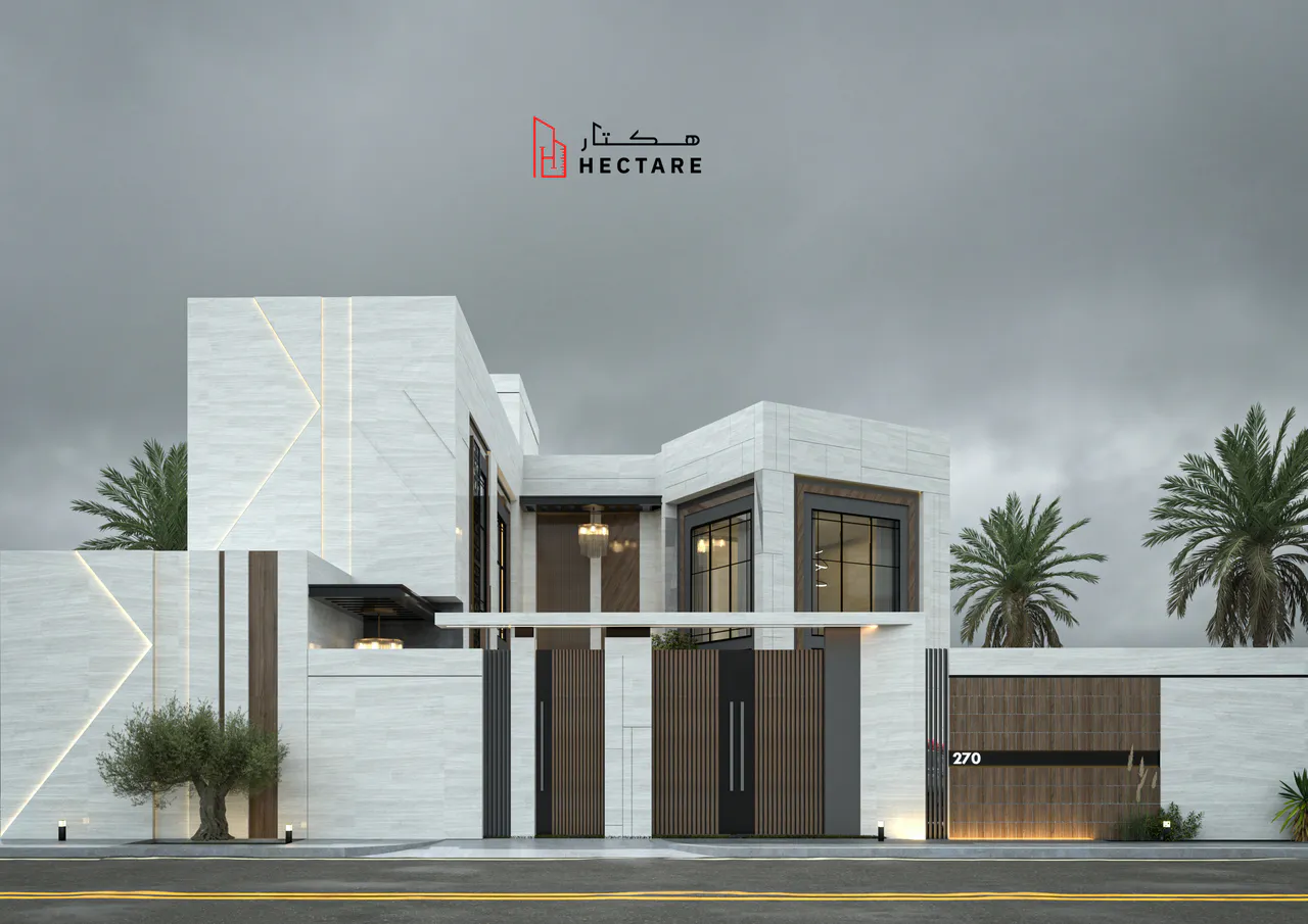 تصميم فلل مودرن