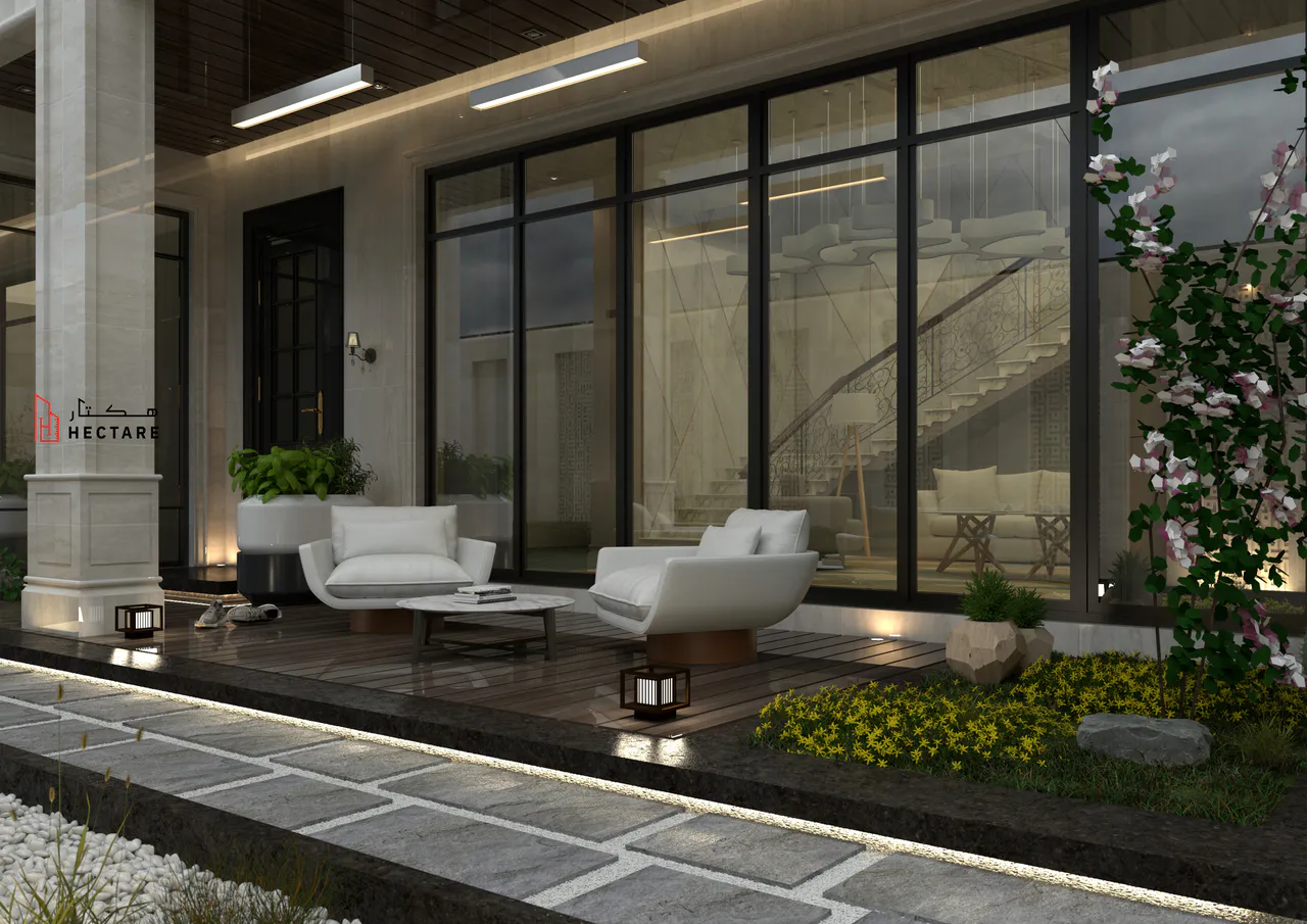 تصميم فيلا حديثة