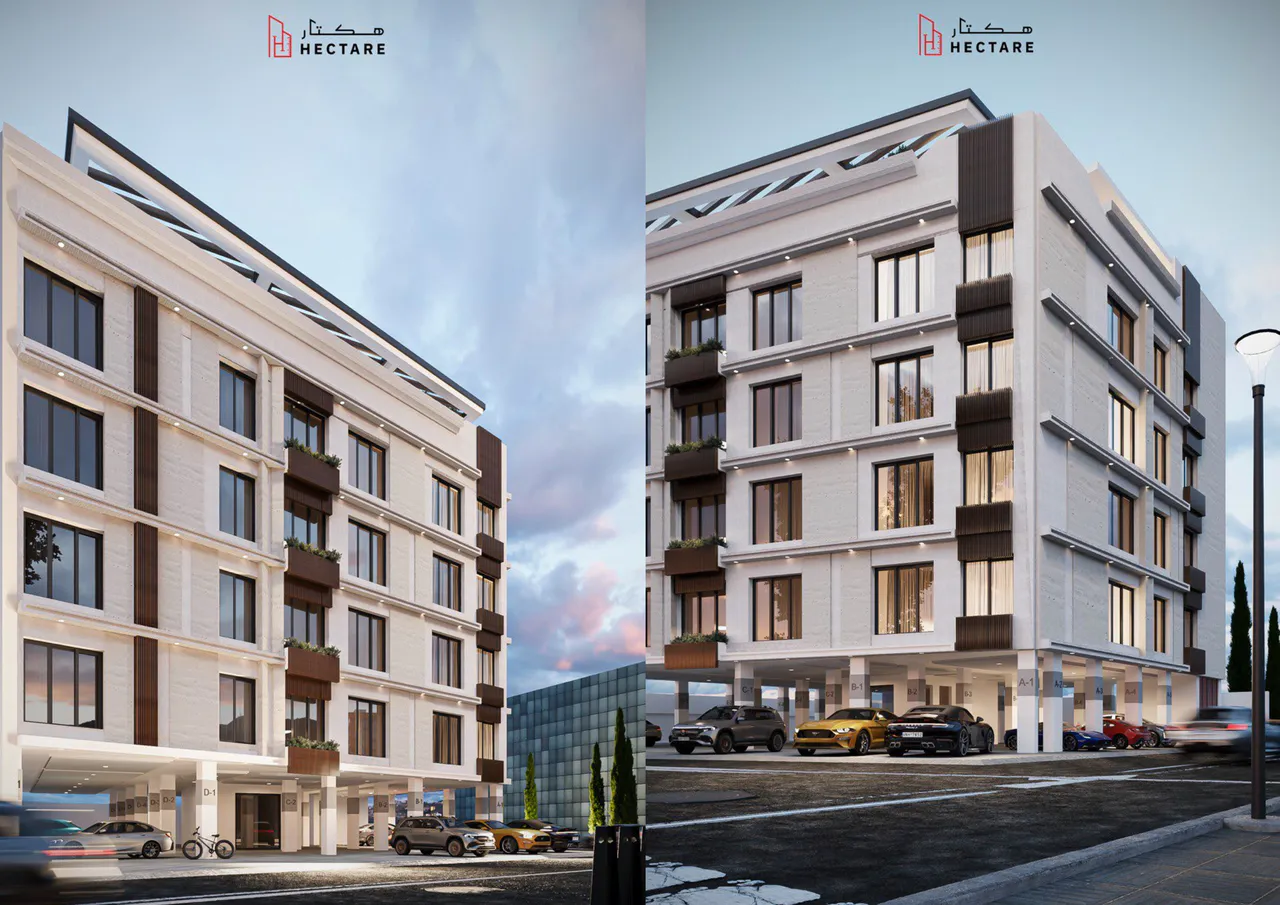 تصميم مبنى سكني